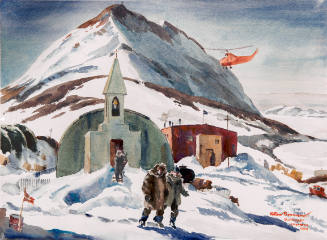Our Lady of the Snow-Chapel and Flag Headquarters, McMurdo, Antarctica