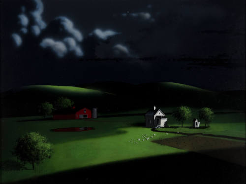 Farm Scene (Evening)