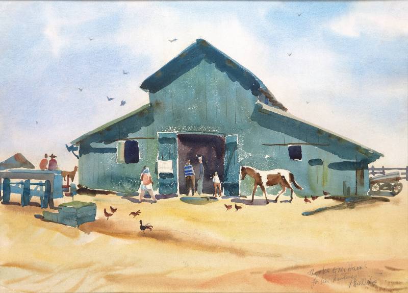 Barn Scene