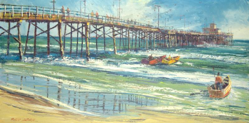 Newport Pier, Balboa, California