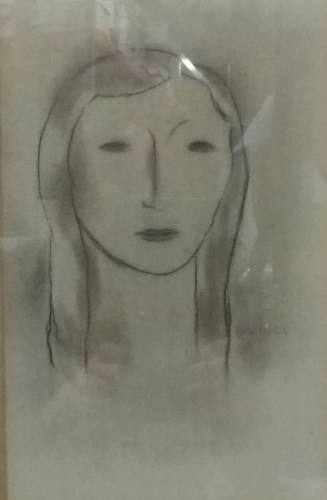 Untitled (Head of Woman)