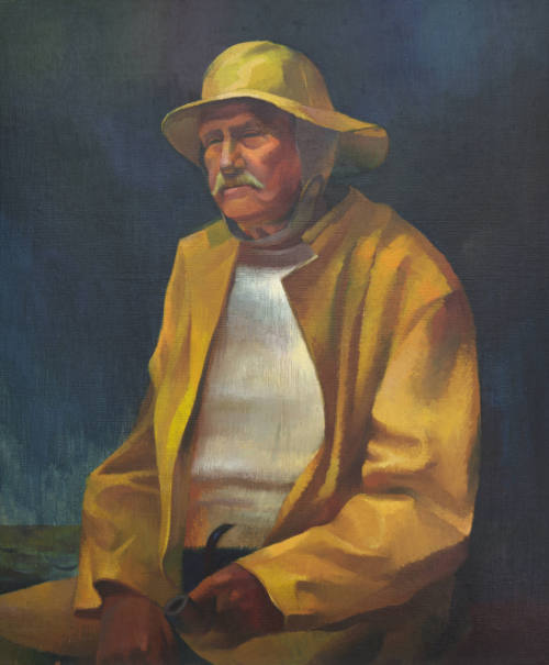 Man in Yellow Slicker