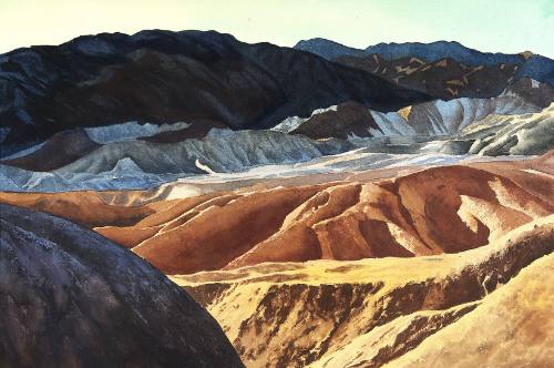 Dawn at Zabriskie Point