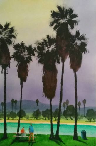 Untitled - Sunset on Palms