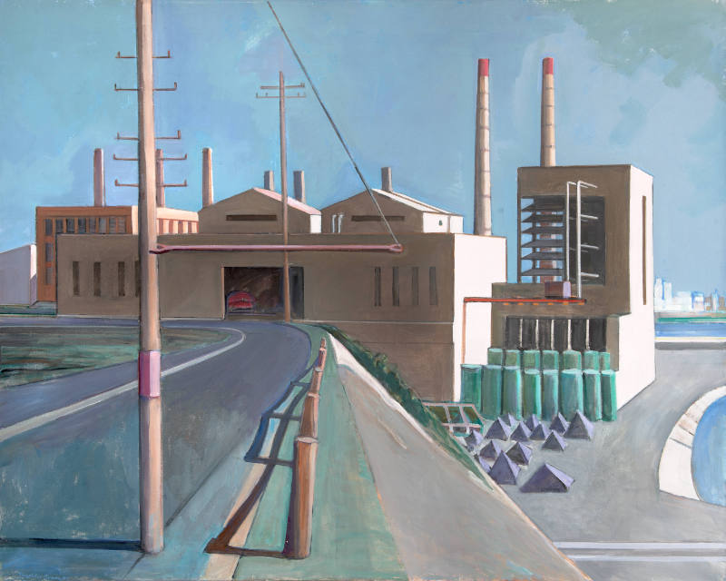 Painting #1 (Smokestacks)