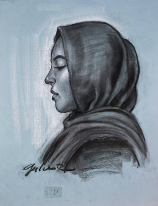 Woman in Scarf