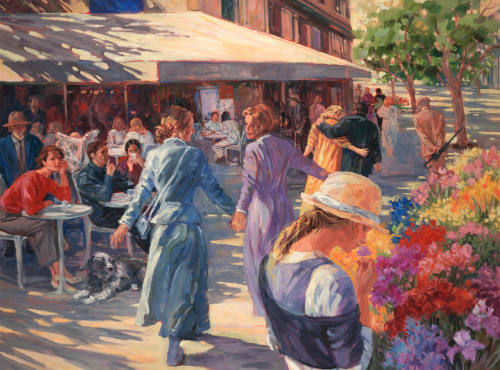 Alfresco Scene