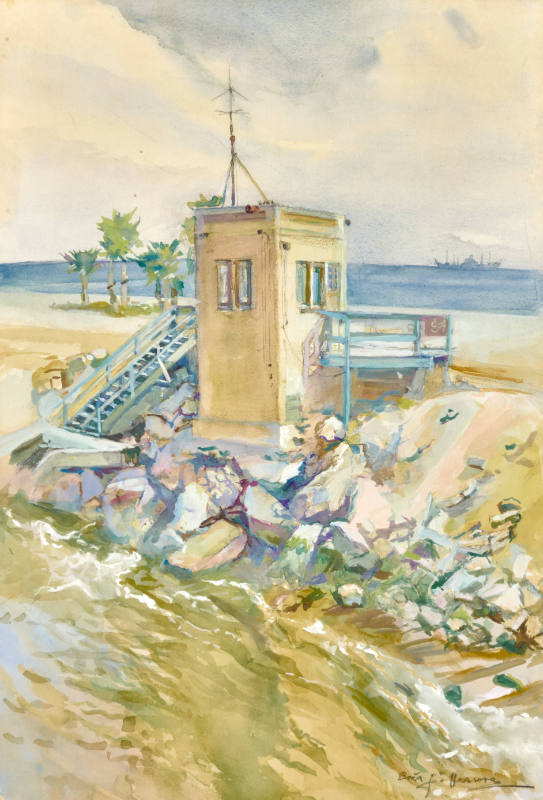 Cabrillo Beach Lifeguard Station